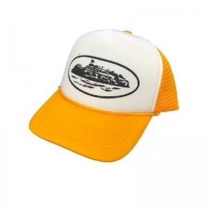 Corteiz Alcatraz Trucker Hoeden Geel | SPFA-81495