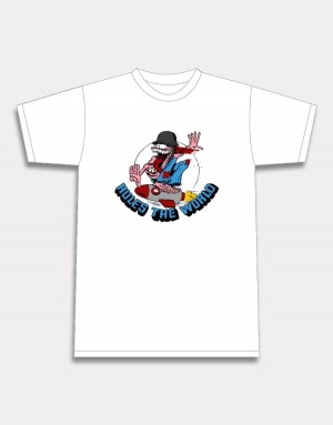 Corteiz Rocketman T-shirts Wit | FQIN-86705