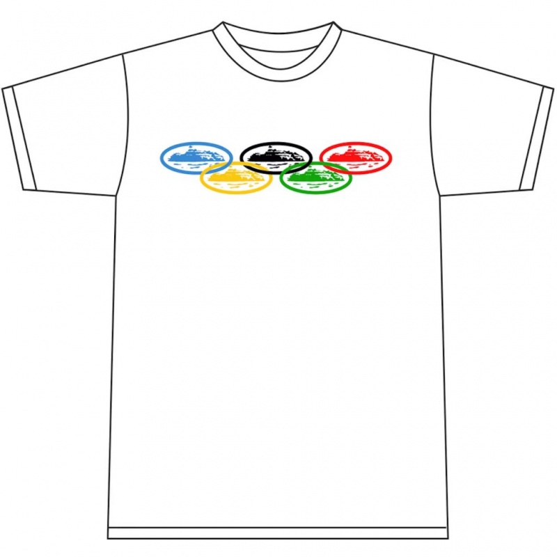 Corteiz Alcatraz Olympic T-shirts Wit | SAPY-51024